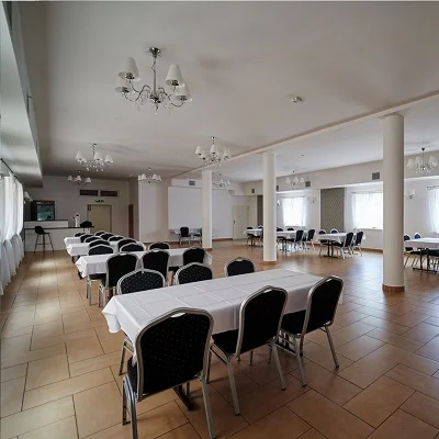 Hotelik Goldap izby konferencie reštaurácia